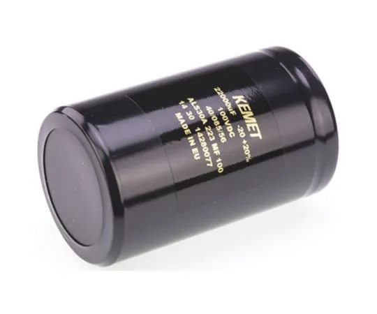 63-7516-70　KEMET 22000μF 100V dc Aluminium Electrolytic Capacitor, Chassis Mount 66 x 105mm +85°C 66mm 105mm　ALS30A223MF100