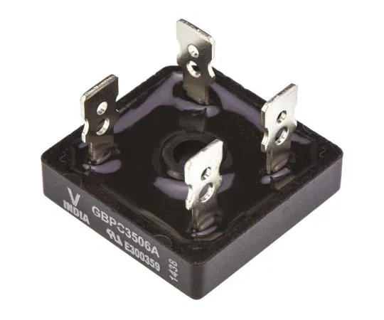 63-7523-52　Vishay VS-GBPC3506A, Bridge Rectifier, 35A 600V, 4-Pin GBPC-A　VS-GBPC3506A