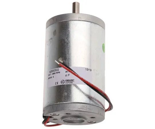 63-7439-98　Crouzet DC Motor, 50 W, 24 V, 170 mNm, 2770 rpm, 8mm Shaft Diameter　82830502