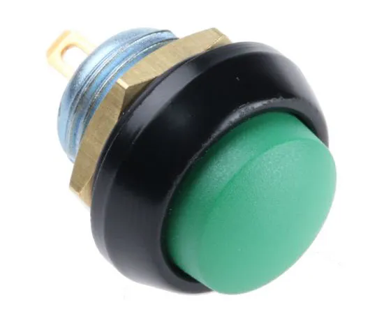 63-7422-06　ITW Single Pole Single Throw (SPST) Momentary Miniature Push Button Switch, IP67, 13.65 (Dia.)mm, Panel Mount　59-900090