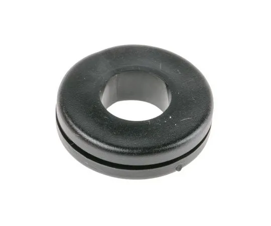 63-7366-44　RS PRO Black PVC 18mm Round Cable Grommet for Maximum of 10mm Cable Dia.　136-7130