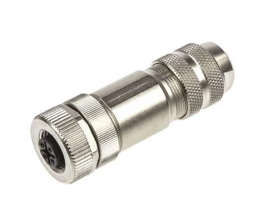63-7431-43　Binder 713 Series M12 Cable Mount Connector, 4 contacts Plug　99 1430 812 04