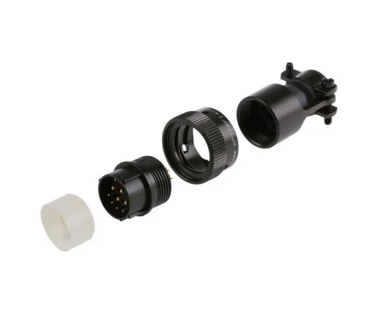 63-7497-12　ITT Cannon KPTC Series Miniature Cable Mount Connector, 12 contacts Plug　KPTC6F14-12P-F-MA