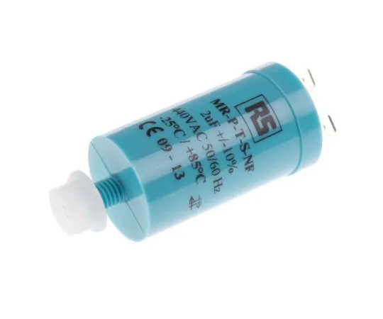 63-7417-46　RS 2μF Polypropylene Capacitor PP 440V ac ±10% Tolerance Screw Mount MRP440 Series　196-4517
