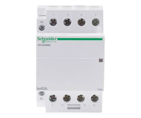 63-7444-63　Schneider Electric 4 Pole Contactor, 40 A, 230 V ac Coil, Tesys GC, 4NO　GC4040M5