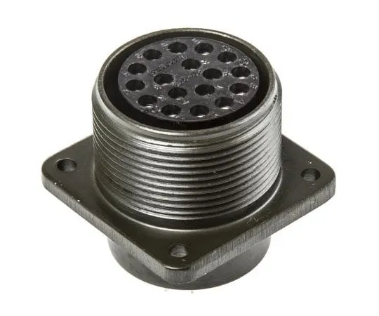 63-7477-65　Amphenol MS3102A Series, 17 Way Box Mount MIL Spec Circular Connector Receptacle, Socket Contacts,Shell Size 20, Screw　MS3102A-20-29S