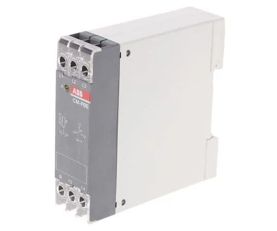 63-7546-19　ABB Phase Monitoring Relay With SPST Contacts, 220 → 240 V ac, 380 → 440 V ac, 1, 3 Phase　1SVR550881R9400