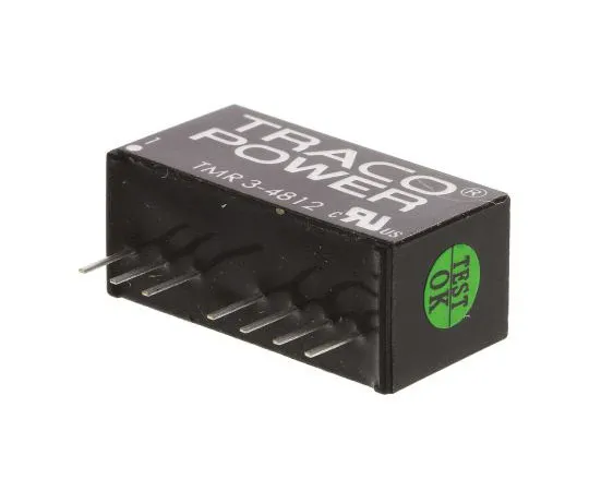 63-7357-57　TRACOPOWER TMR 3 3W Isolated DC-DC Converter Through Hole, Voltage in 36 → 75 V dc, Voltage out 12V dc　TMR 3-4812