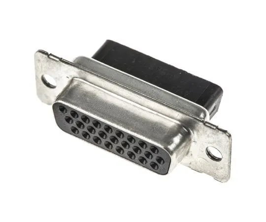 63-7488-25　TE Connectivity AMPLIMITE HDP-22 Series Straight Crimp D-sub Connector, Socket, 26 Pin　1658682-1