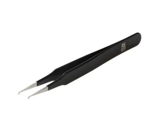 63-7366-86　RS PRO 120 mm, Anti-Magnetic Stainless Steel, ESD Anti-Acid Tweezers　136-9763