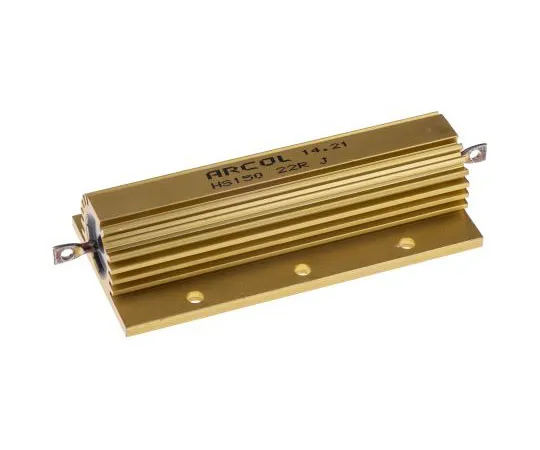 63-7483-92　Arcol HS150 Series Aluminium Ho***d Axial Wire Wound Panel Mount Resistor, 22Ω ±5% 150W　HS150 22R J