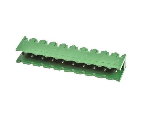 63-7506-15　TE Connectivity Buchanan, 10 Way, 1 Row, Straight PCB Header　1-282825-0