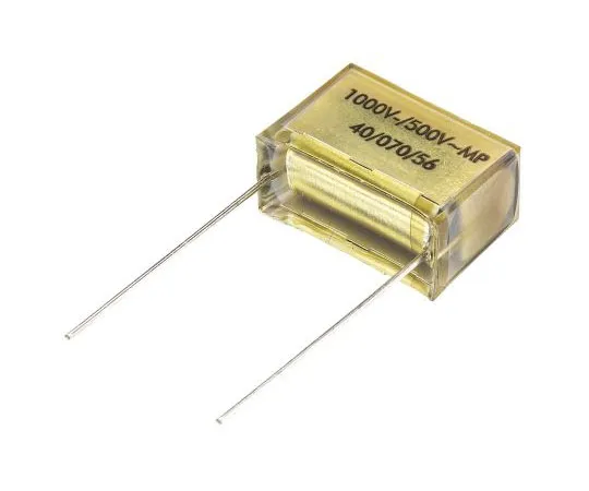 63-7533-14　KEMET Paper Capacitor 100nF 1 kV dc, 500 V ac ±10% Tolerance PME261 Through Hole +100°C　PME261JC6100KR30