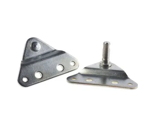 63-7500-38　RS PRO Steel Flat Mounting Bracket, 70mm x 48mm　346-9626