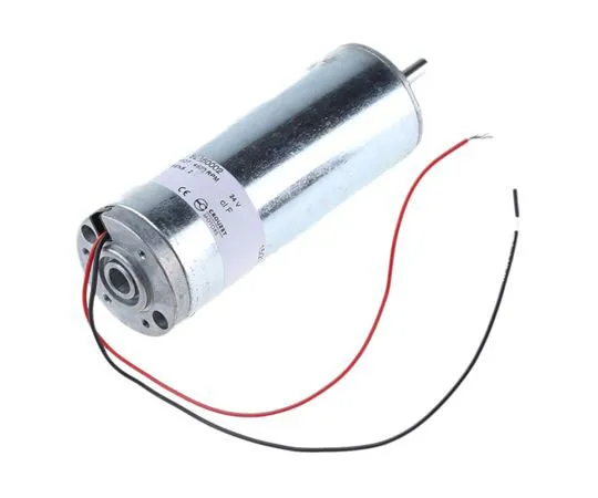63-7490-68　Crouzet Brushed DC Motor, 33.5 W, 24 V dc, 100 mNm, 3200 rpm, 6mm Shaft Diameter　82850002