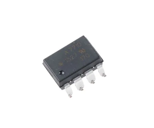 63-7358-58　Broadcom, HCPL-7710-300E DC Input Transistor Output Optocoupler, Surface Mount, 8-Pin DIP　HCPL-7710-300E