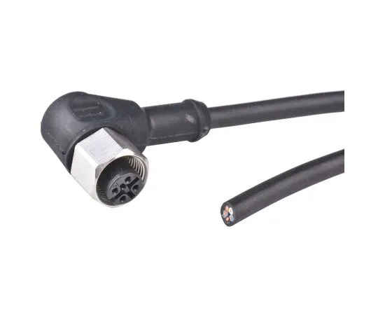 63-7471-84　Binder, 763 Series, Right Angle M12 to Unterminated Cable assembly, 5 Core 5m Cable　79 3444 55 05