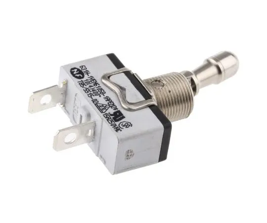 63-7482-69　APEM Single Pole Single Throw (SPST) Toggle Switch, Latching, Panel Mount　631H/2-1V