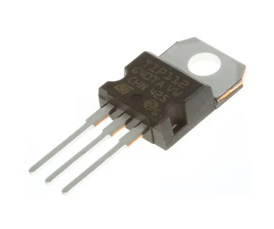 63-7542-94　STMicroelectronics TIP112 NPN Darlington Pair, 2 A 100 V HFE:500, 3-Pin TO-220　TIP112
