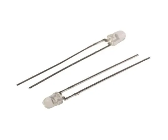 63-7362-34　2.1 V Yellow LED 3mm Through Hole, Broadcom HLMP-1440　HLMP-1440