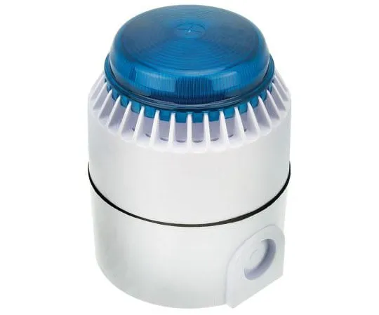 63-7414-29　Flashni Sounder Beacon, Blue Xenon, 9 → 15 V dc　FL/BL/W/D/12V/S