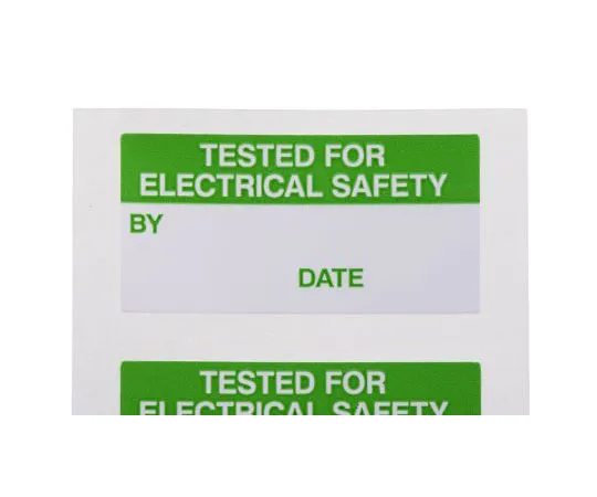 63-7534-98　Brady Adhesive Pre-Printed Adhesive Label. Quantity: 120　Y192617