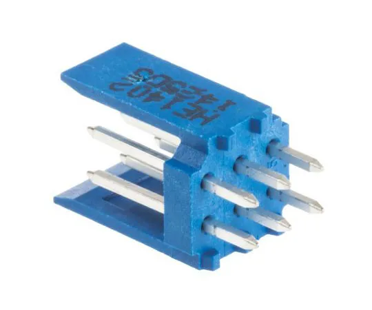 63-7361-22　TE Connectivity AMPMODU HE14, 6 Way, 2 Row, Straight PCB Header　281739-3