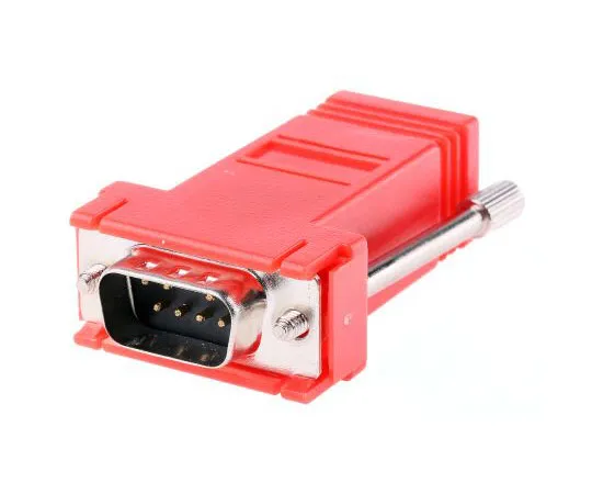 63-7488-30　RS PRO 9 Way D-sub Male, RJ45 Female Adapter　314-8098
