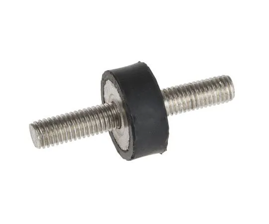63-7392-22　RS PRO 10mm Shock Mount M8 25mm Diameter 60.3kg Compression Load, Male to Male Natural Rubber　171-2572