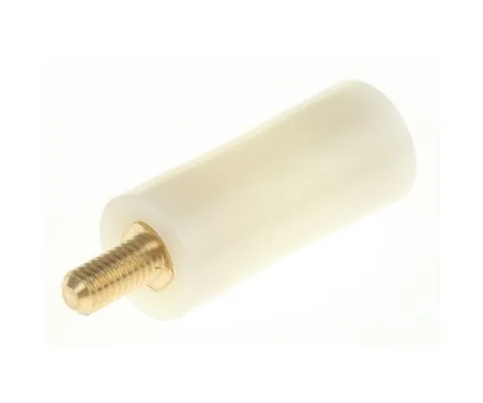 63-7429-86　TNSPG-M3-8-19-I/S, 19mm High Nylon Round Spacer With 8mm Diameter for M3 Screw　TNSPG-M3-8-19-I/S