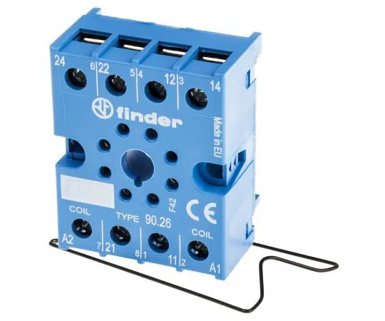 63-7450-24　Finder Relay Socket for *** with 60.12　90.26SMA