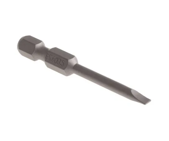 63-7386-80　Facom Slotted Driver Bit, 0.6 x 3.5 x 50 mm　ES.603.5