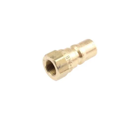 63-7456-64　Parker Brass Female Hydraulic Quick Connect Coupling BH1-61BSPP 1/8 in　BH1-61BSPP