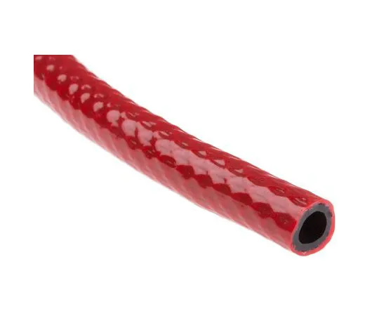 63-7542-89　RS PRO PVC Flexible Tubing, Red, 10.5mm External Diameter, 30m Long, Reinforced, 28mm B*** Radius, Compressed Air,　436-9577