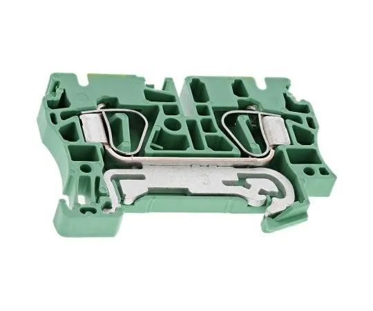 63-7434-44　Weidmuller 2 Way ZPE4 DIN Rail Earth Terminal Block, Clamp 26 → 10 AWG　1632080000