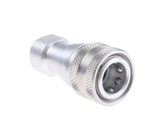 63-7456-61　Parker Stainless Steel Female Hydraulic Quick Connect Coupling SH2-62-BSPP 1/4 in　SH2-62-BSPP