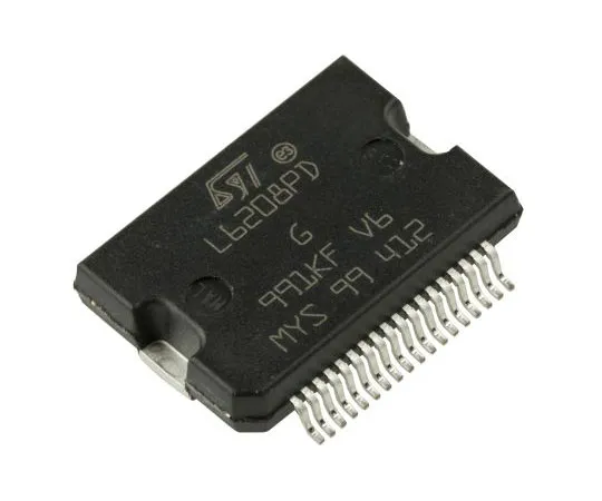 63-7359-17　STMicroelectronics L6208PD, Stepper Motor Driver IC, 52 V 2.8A 38-Pin, PowerSO　L6208PD
