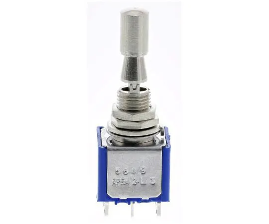 63-7414-21　APEM Double Pole Double Throw (DPDT) Toggle Switch, On-Off-On, Panel Mount　5649A.3V