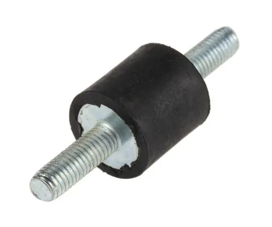63-7385-71　RS PRO 15mm Shock Mount M5 15mm Diameter 6 kg, 13.3 kg Compression Load, Male to Male Natural Rubber　162-3251