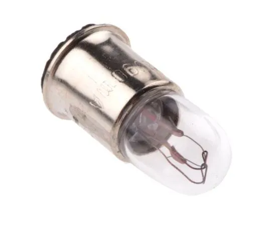 63-7504-93　Midget Flange Indicator Light, Clear, 12 V, 90 mA, 5000h　360-7553