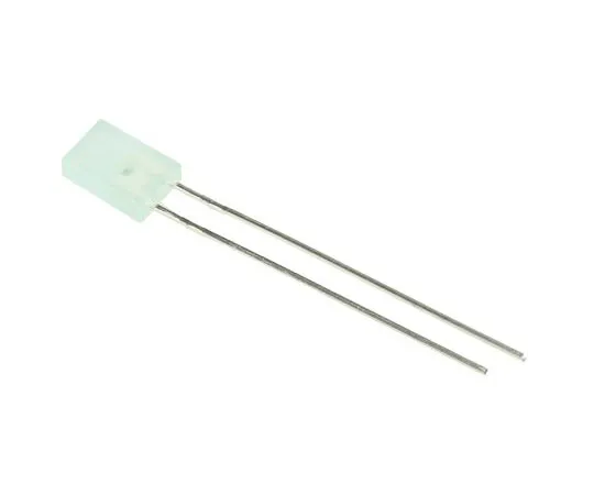 63-7362-39　2.2 V Green LED Rectangular Through Hole, Broadcom HLMP-S501　HLMP-S501
