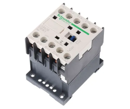 63-7482-33　Schneider Electric 3 Pole Contactor, 6 A, 24 V dc Coil, TeSys K, 3NO, 3 kW　LP4K0601BW3