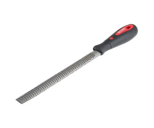 63-7383-56　RS Pro 200mm Bastard, Rasp Cut Half Round Engineers File With Soft-Grip Handle　161-1496