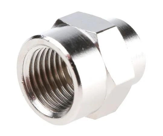 63-7510-62　Legris LF3000 60 bar Brass Pneumatic Straight Threaded Adapter, G 1/8 Female Female　0902 10 13