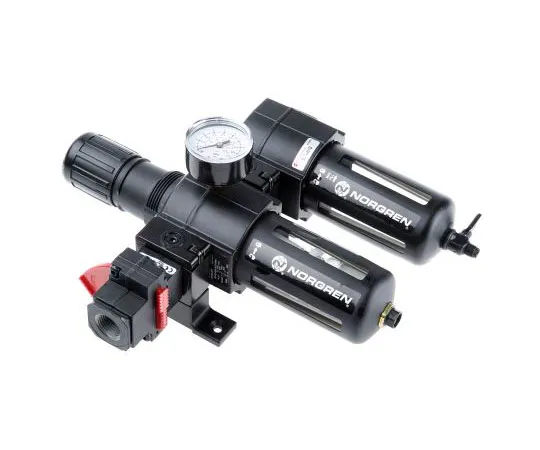 63-7535-05　Norgren G 1/2 Filter Regulator Lubricator, Automatic Drain, 40μm Filtration Size　BL74-401G