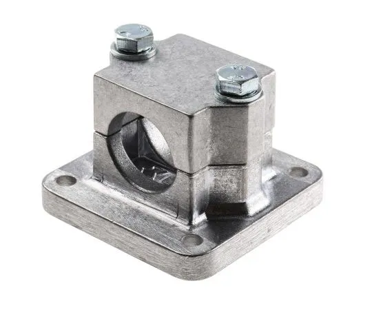 63-7534-12　Rose+Krieger Die Cast Aluminium FKR Flange Clamp, 30.2mm Round Tube　12300003020