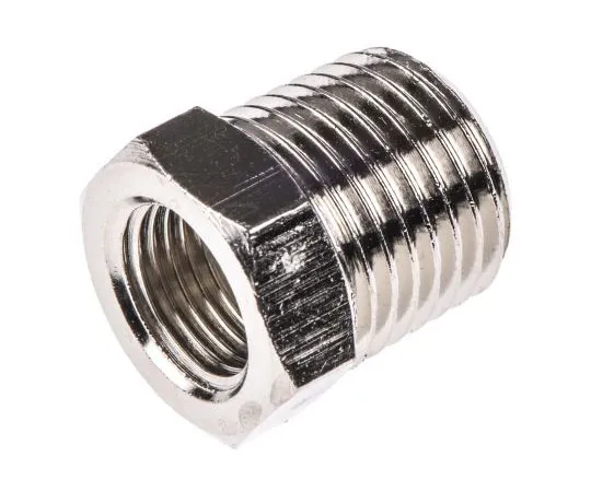 63-7510-68　Legris LF3000 60 bar Brass Pneumatic Straight Threaded Adapter, R 1/4 Female Male　0904 10 13