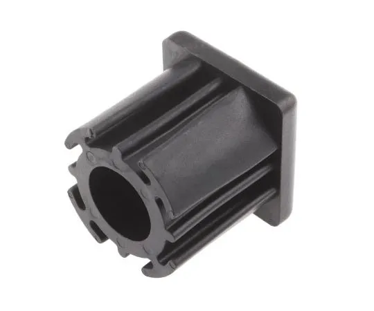 63-7439-15　RS PRO Square Nylon Threaded Tube Insert, M10, 40 x 40 x 43mm, 1000kg Static Load Capacity　235-0953