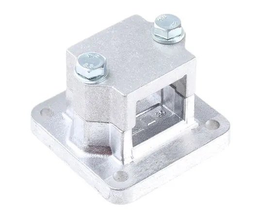 63-7512-45　Rose+Krieger Die Cast Aluminium FKV Flange Clamp, 30.3mm Square Tube, M8 Thread　12300005020