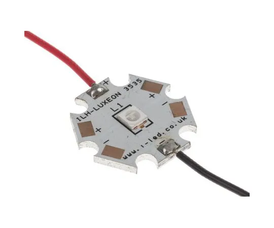 63-7378-33　ILS ILH-LS01-DEBL-SC201-WIR200., LUXEON Sunplus 35 Circular LED Array, 1 Royal Blue LED　ILH-LS01-DEBL-SC201-WIR200.